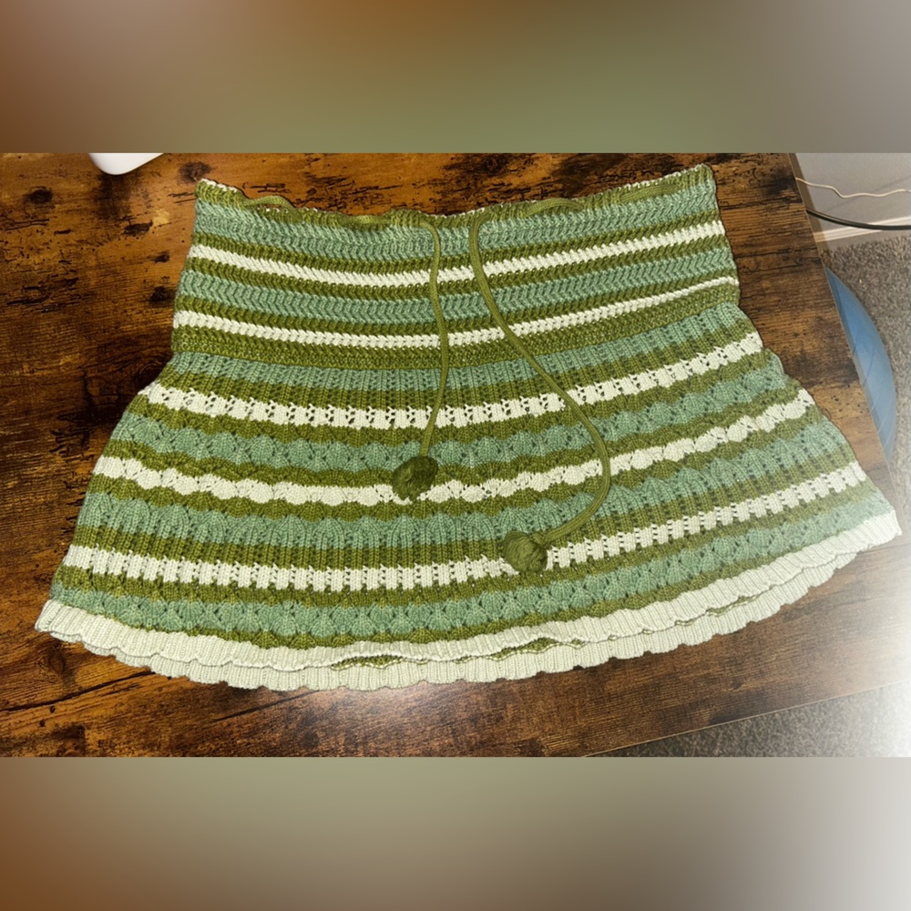 Free People Magic City Fauxchet Skirt size small Like New